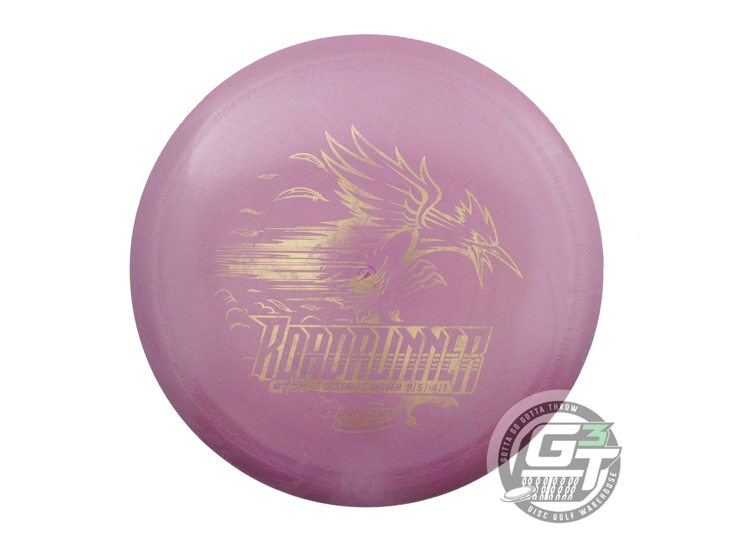USED Innova GStar Roadrunner 165g Purple Gold Foil Distance Driver Golf Disc