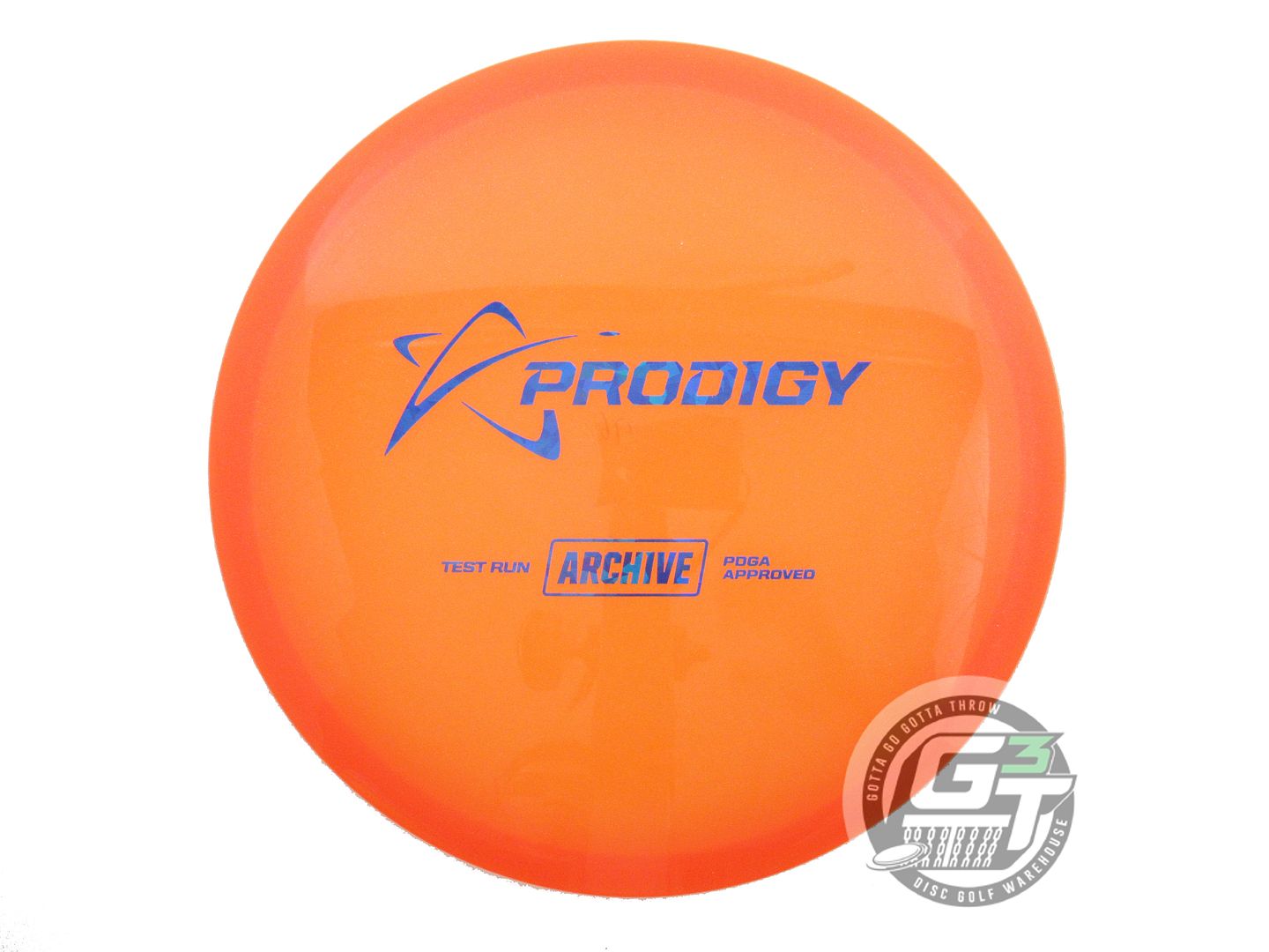 USED Prodigy Discs TEST RUN 400 Archive 176g Orange Midrange Golf Disc
