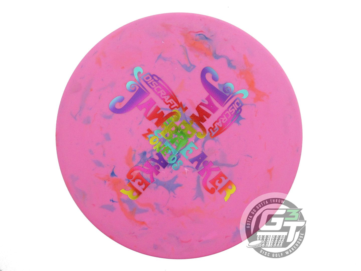 USED Discraft X-OUT Jawbreaker Zone OS 175g Pink Putter Golf Disc