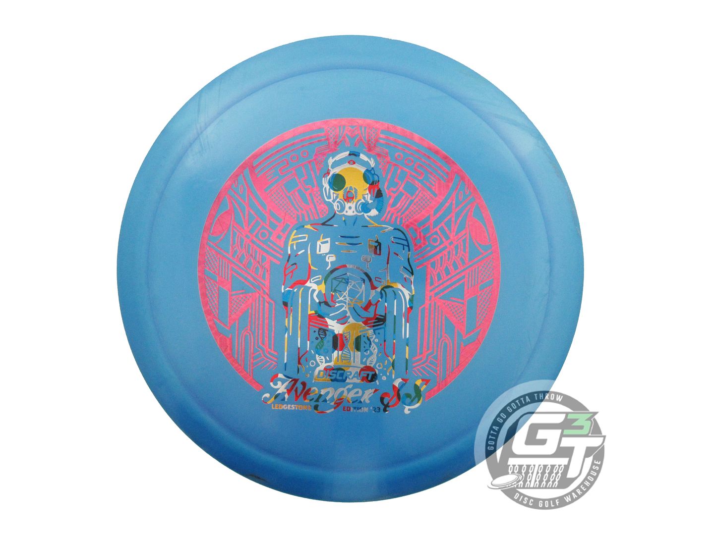 USED Discraft [LEDGESTONE] Big Z Avenger SS 176g Blue A Driver Golf Disc