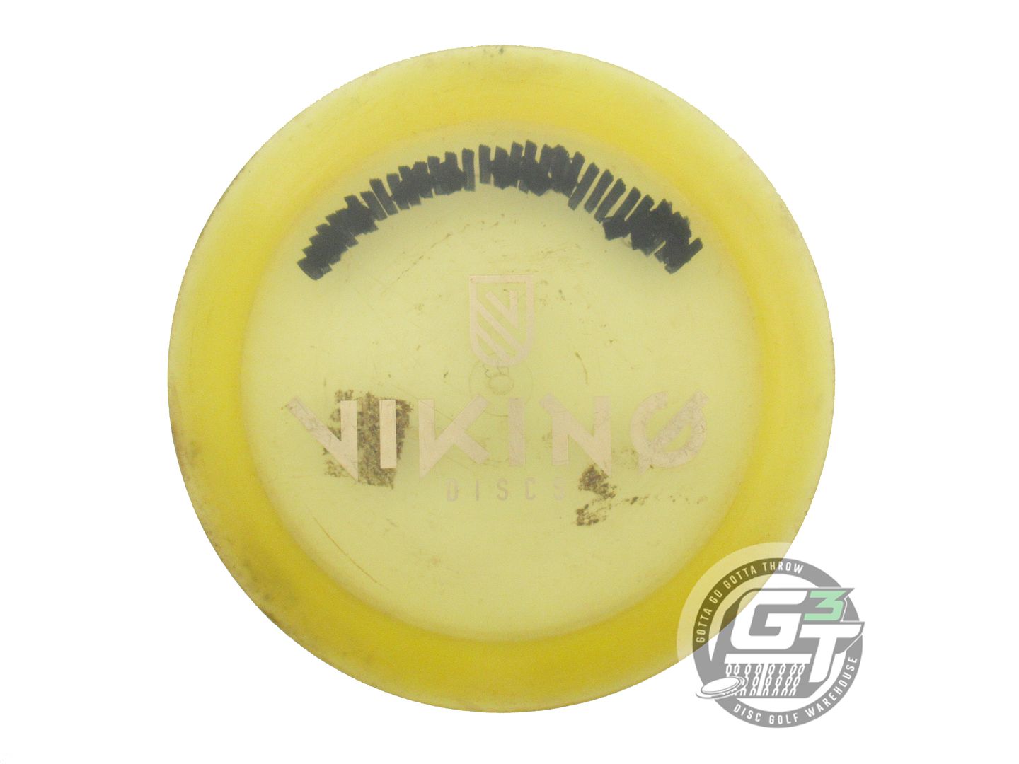 USED Viking Discs Storm Thor 173g Yellow Gold Foil Distance Driver Golf Disc