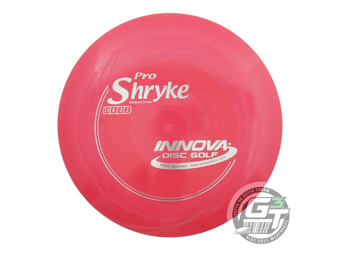 USED Innova Pro Shryke 171g Red Silver Foil Distance Driver Golf Disc