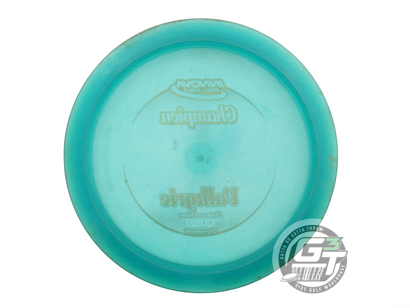 USED Innova Champion Valkyrie 171g Teal Green Foil Distance Driver Golf Disc