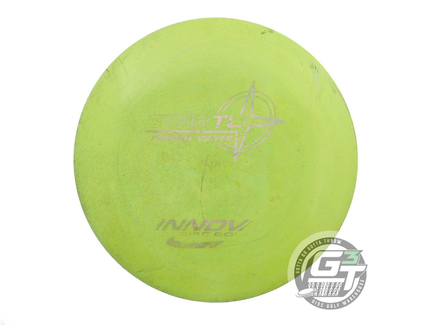 USED Innova Star TL 174g Lime Silver Stamp PFN Fairway Driver Golf Disc