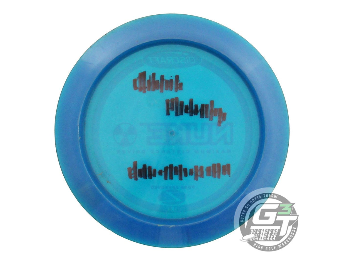 USED Discraft Z Nuke 175g Blue White Stamp PFN Distance Driver Golf Disc