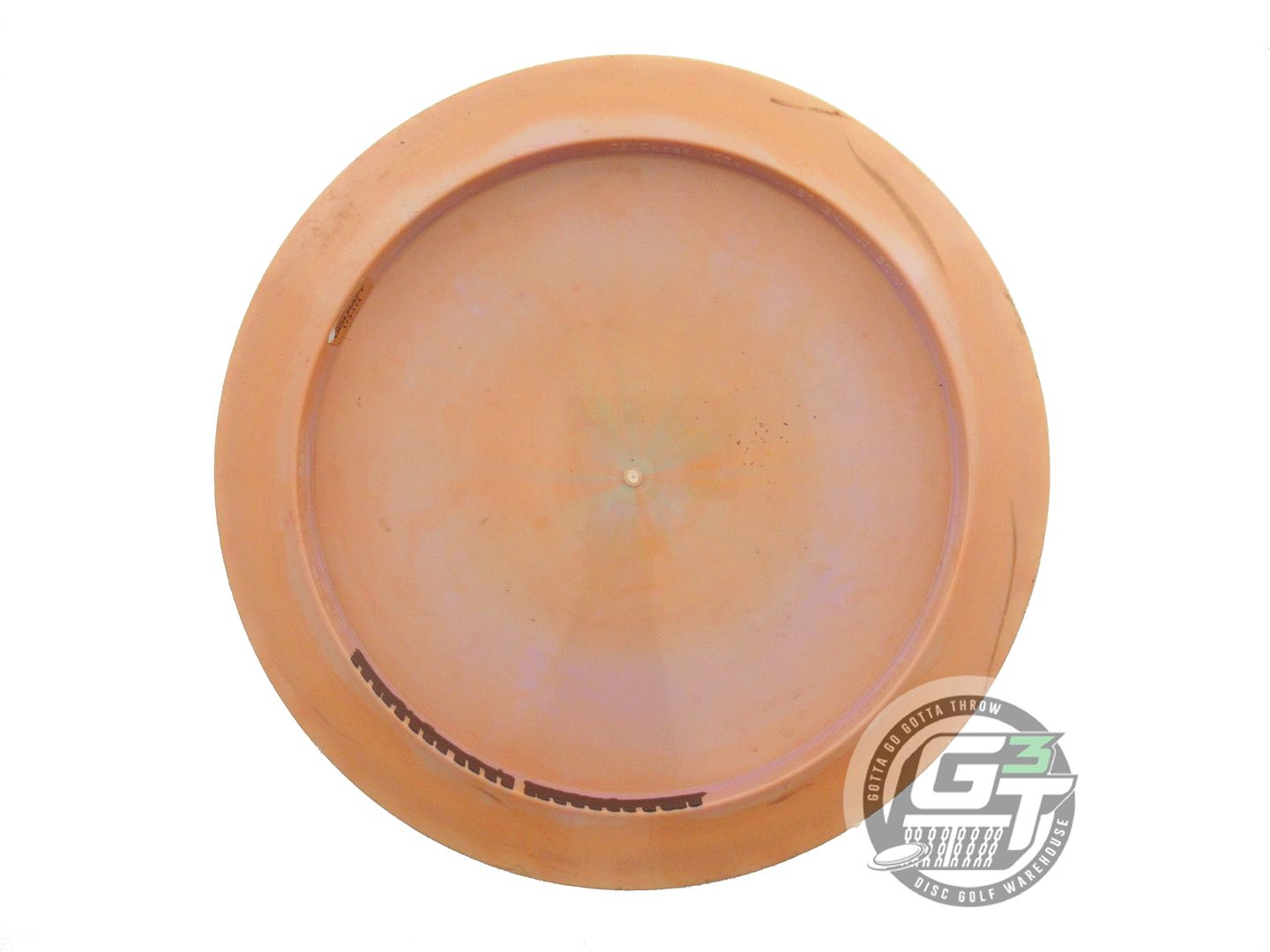 USED Discraft [McBETH] 6X CLAW ESP Zeus 175g Orange Fireworks Foil Driver Disc