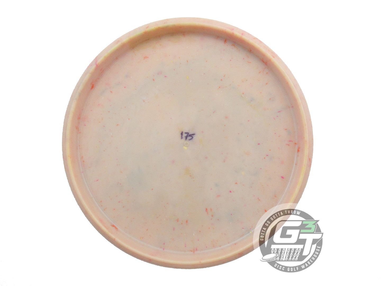 USED Infinite SKULBOY Splatter S-Blend Tomb 175g Peach Blue Foil Putter Disc