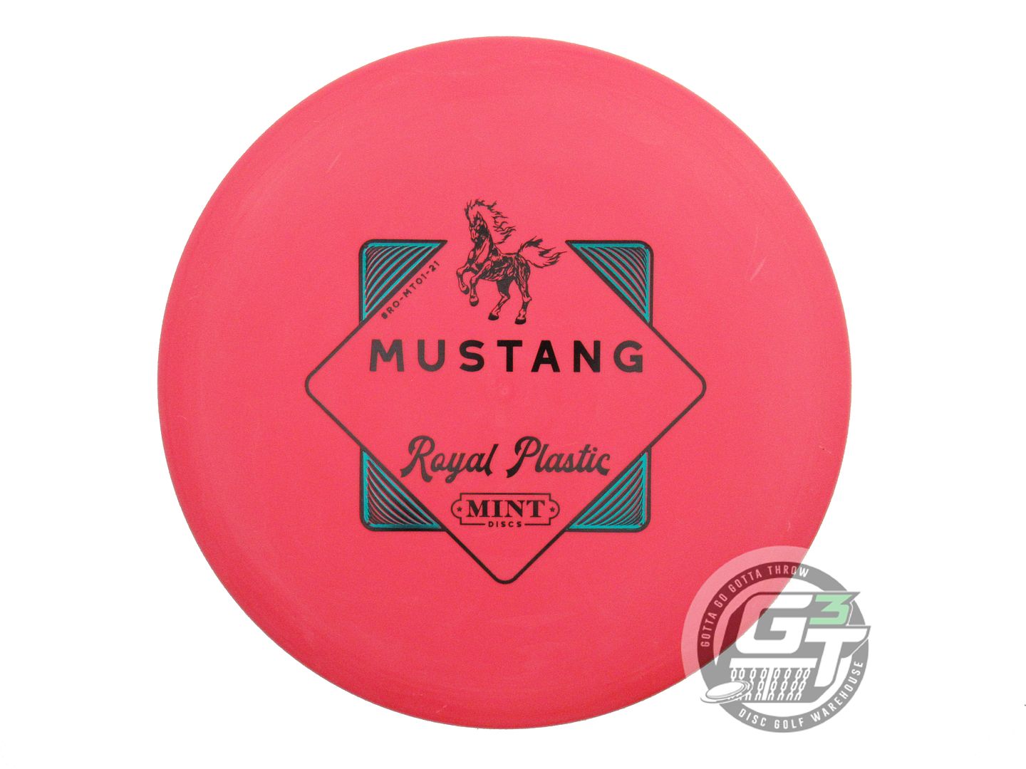 NOS Mint Discs Royal Mustang 176g Red Midrange Golf Disc