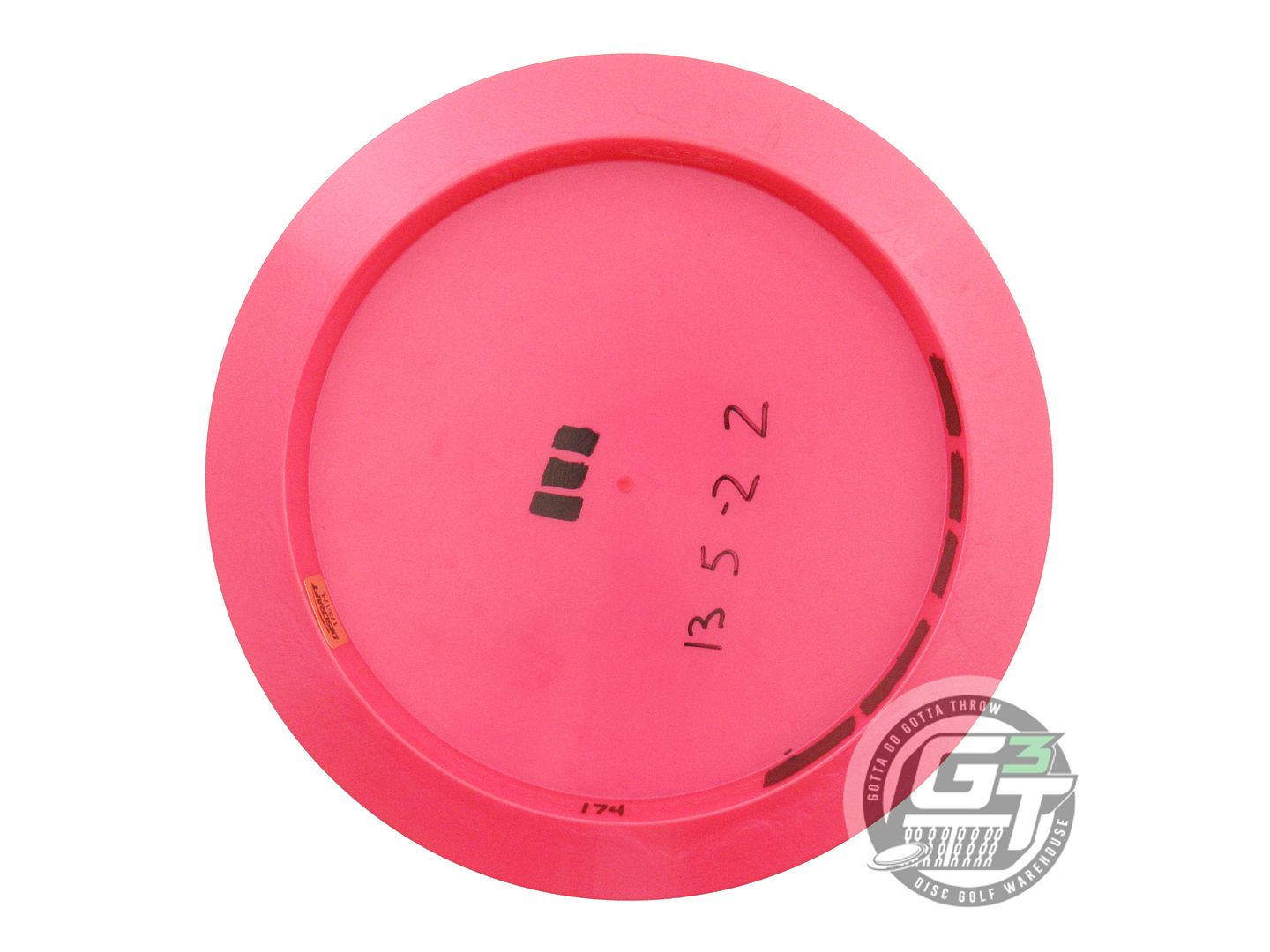USED Discraft Big Z Crank 174g Pink Copper Weave Foil Distance Driver Golf Disc