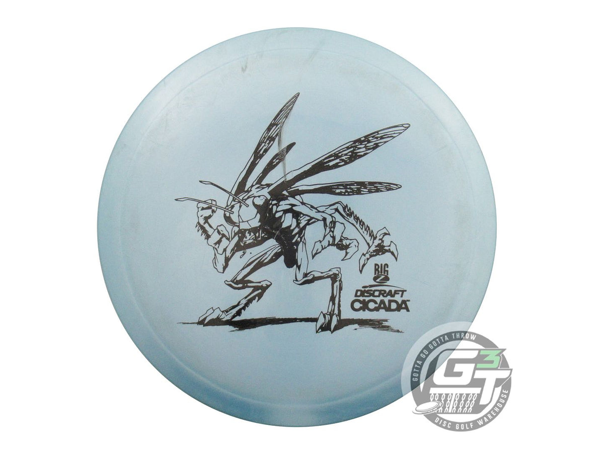USED Discraft Big Z Cicada 173g Aqua Black Stamp Fairway Driver Golf Disc