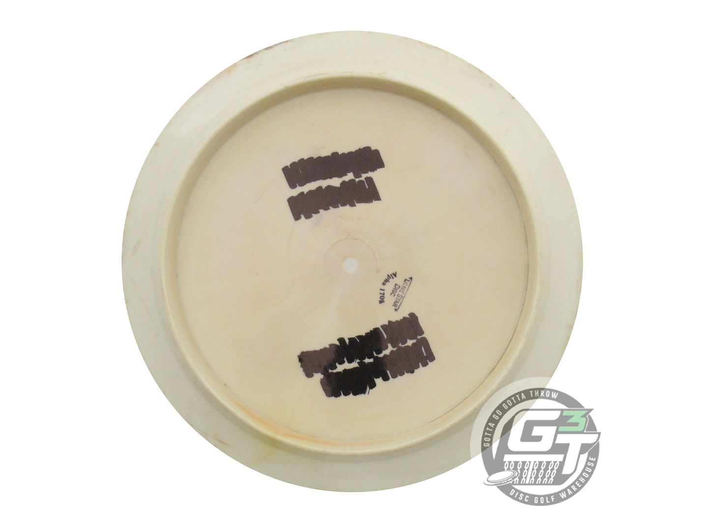 USED Lone Star [ARTIST] Alpha Bowie 170g Tan Blue Foil Distance Driver Golf Disc