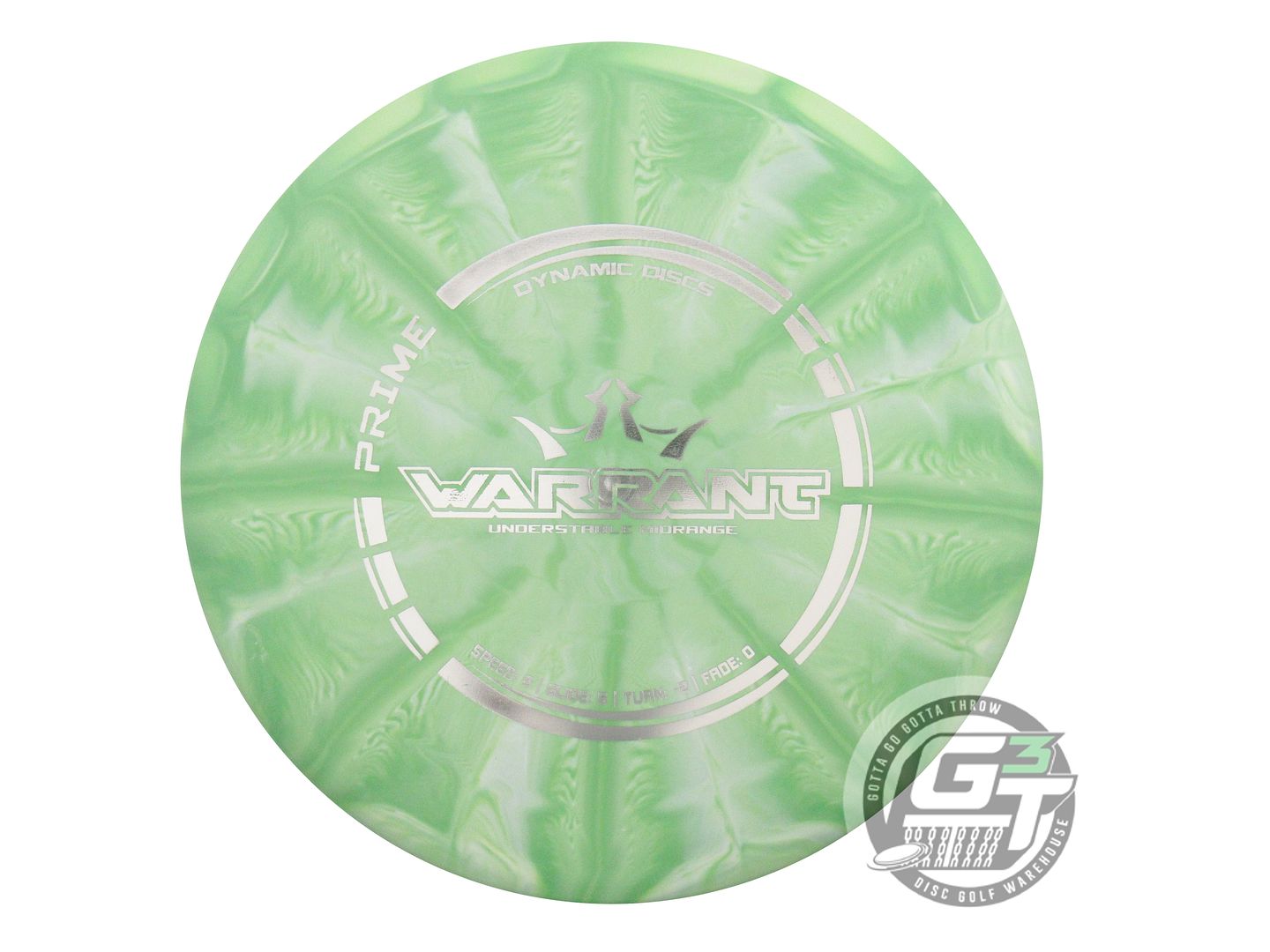 Dynamic Discs Prime Burst Warrant Midrange Golf Disc (Individually Listed)