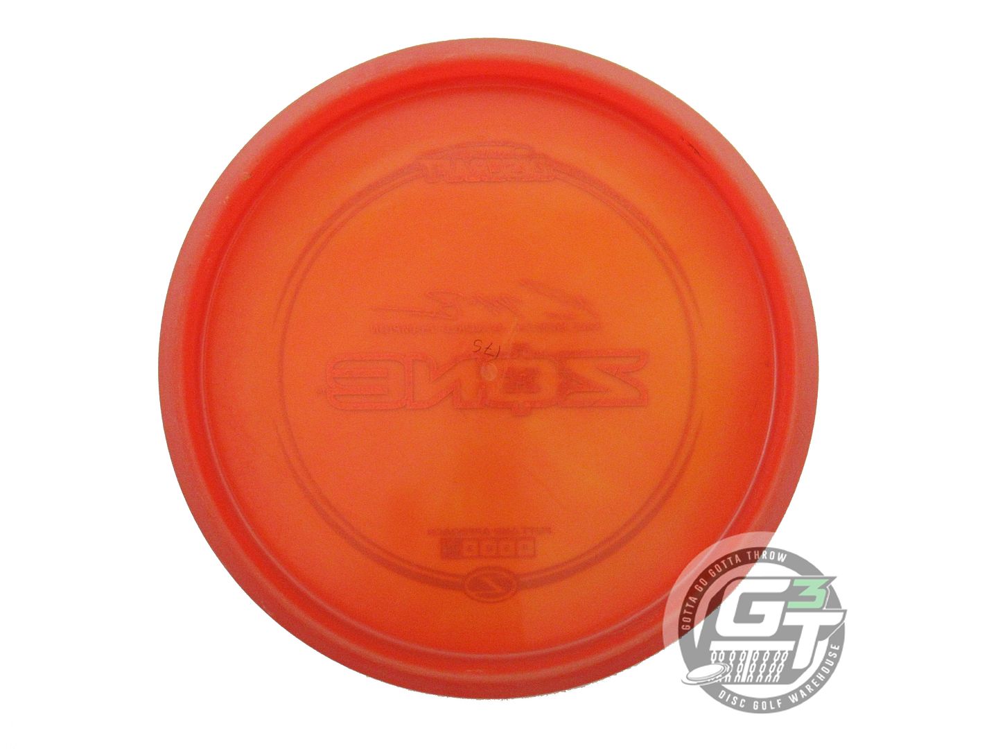 USED Discraft [McBETH] Z Zone 175g Orange Gold Star Foil Putter Golf Disc