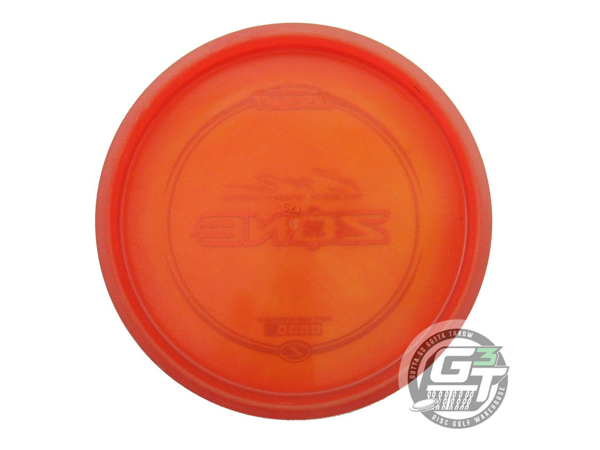 USED Discraft [McBETH] Z Zone 175g Orange Gold Star Foil Putter Golf Disc