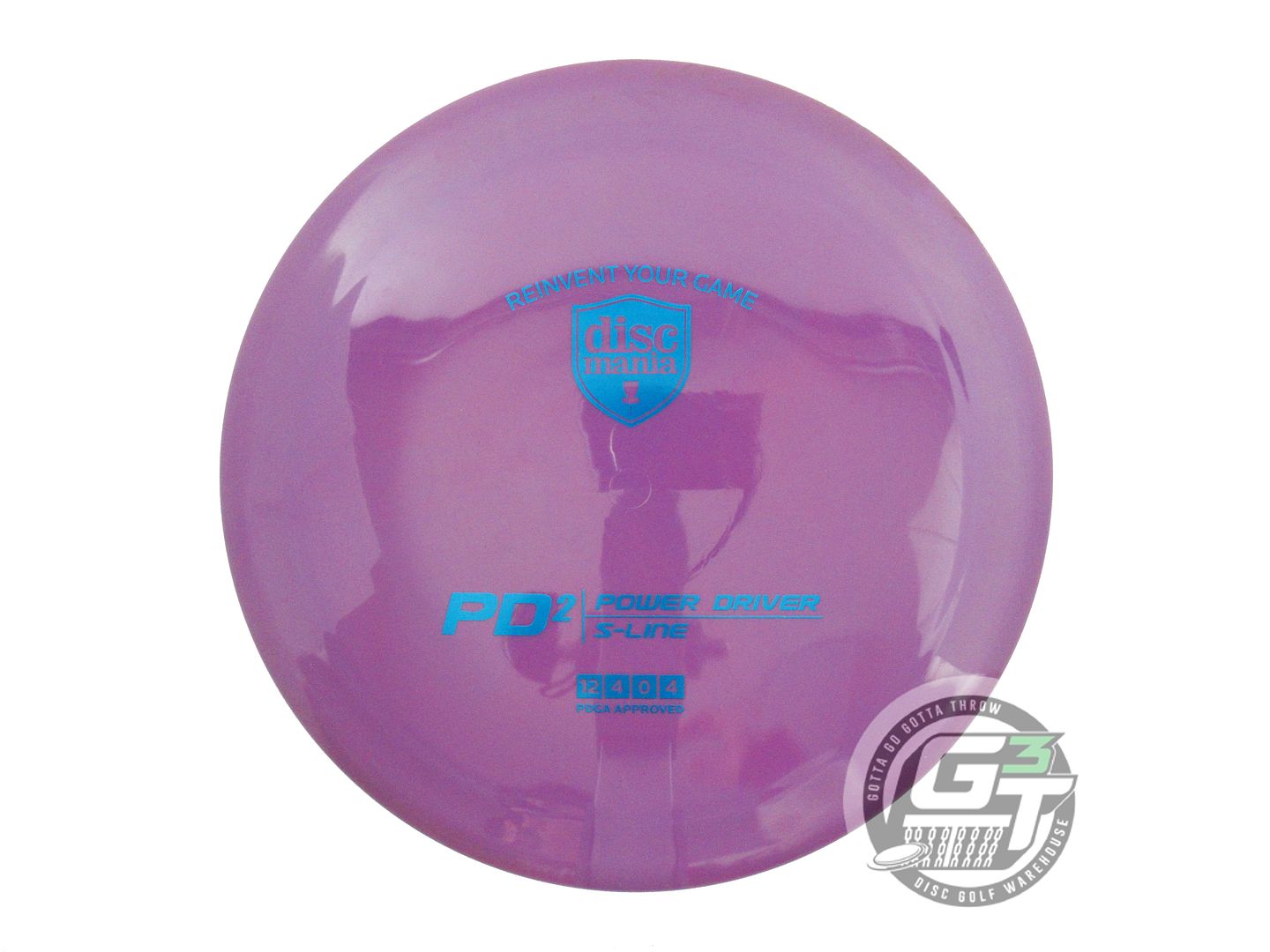USED DiscMania S-Line PD2 173g Purple Blue Foil Distance Driver Golf Disc