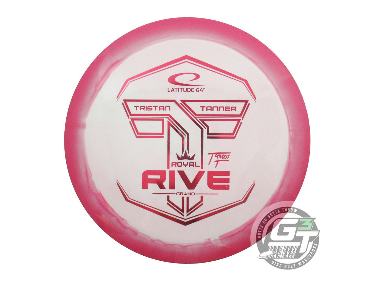 USED Latitude 64 [TANNER] Royal Grand Orbit Rive 174g Pink-White Driver Disc