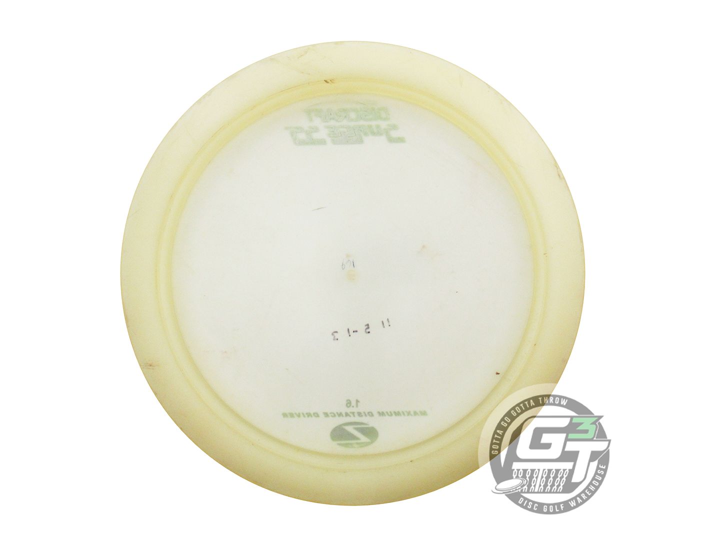 USED Discraft Z Surge SS 169g Ice Lime Foil Distance Driver Golf Disc