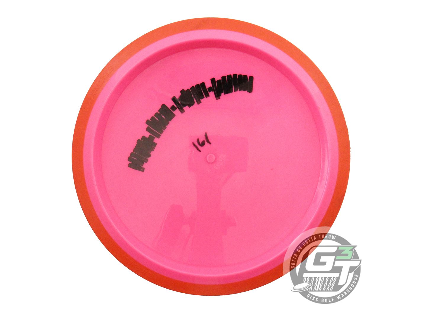 USED Axiom Discs Neutron Virus 161g Pink Orange Rim Distance Driver Golf Disc