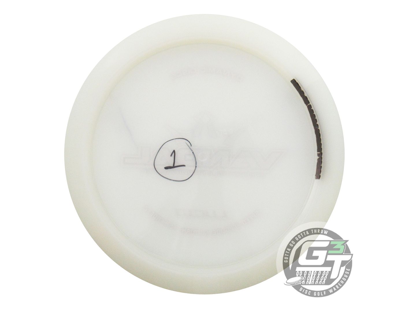 USED Dynamic Discs Lucid Vandal 176g White Red Foil A Distance Driver Golf Disc