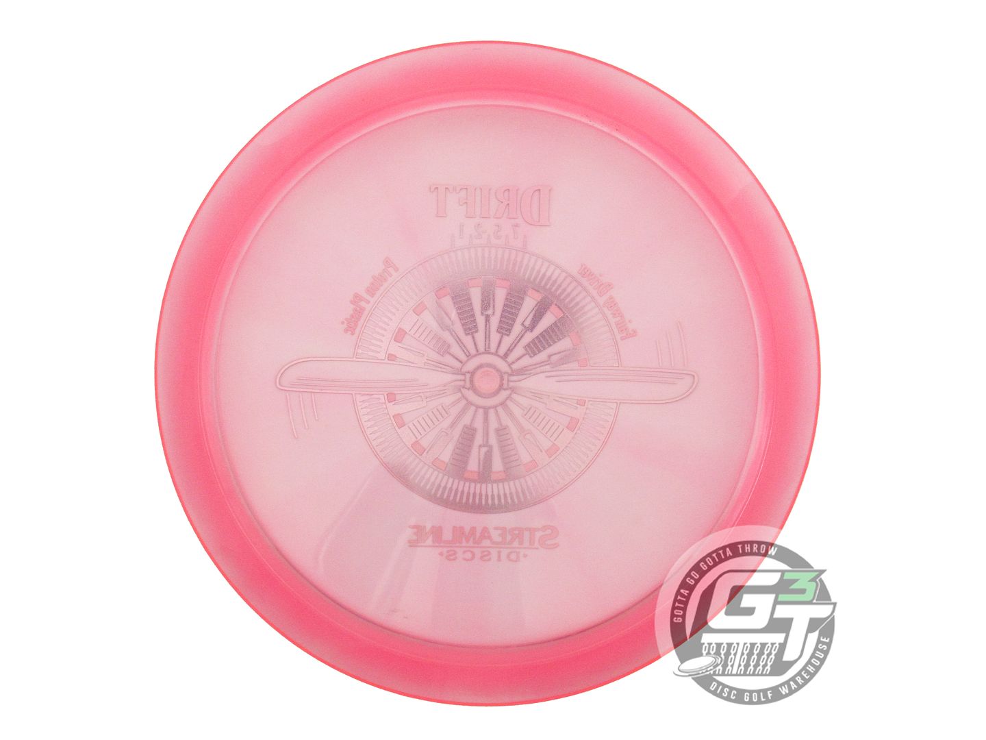 NOS Streamline Discs Proton Drift 175g Pink Distance Driver Golf Disc
