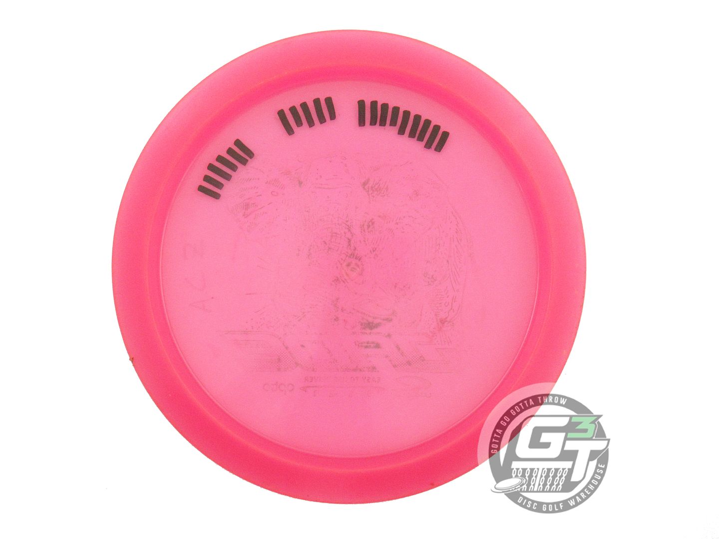 USED Latitude 64 Opto Jade 156g Pink Wiped Stamp Fairway Driver Golf Disc