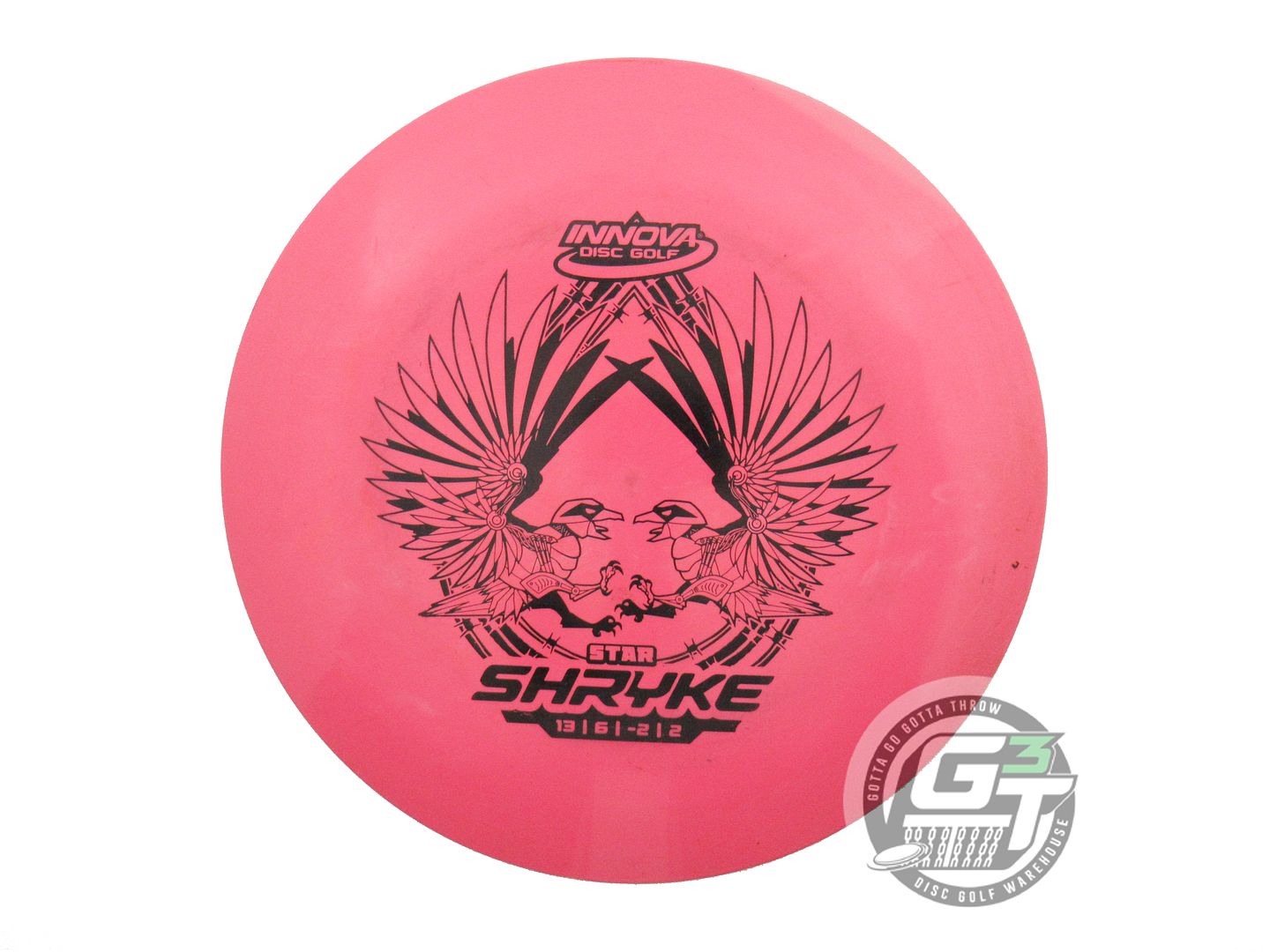 USED Innova Star Shryke 171g Pink Black Stamp Distance Driver Golf Disc
