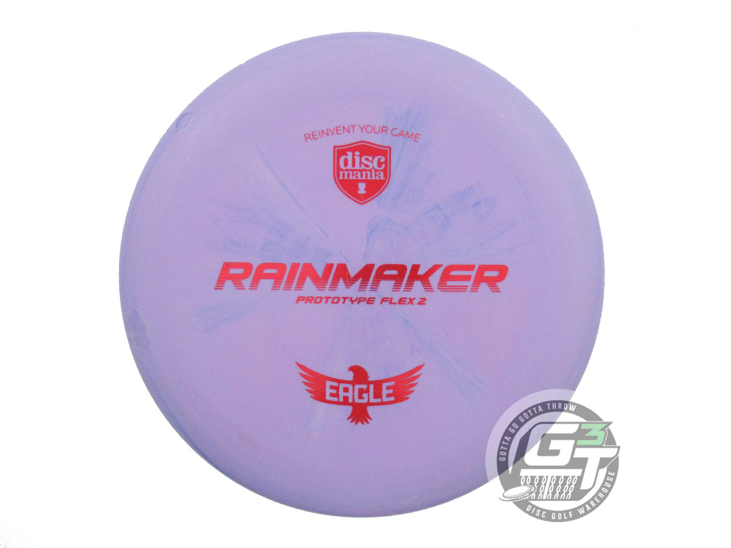 USED DiscMania PROTO D-Line Flex 3 Rainmaker 174g Purple Putter Golf Disc