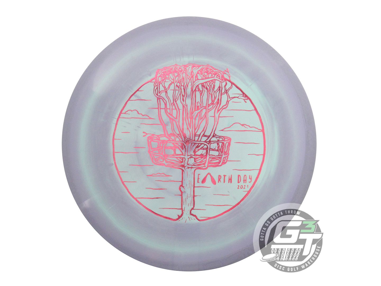NOS Discraft [EARTH DAY] ESP Buzzz 182g Purple-Seafoam Midrange Golf Disc