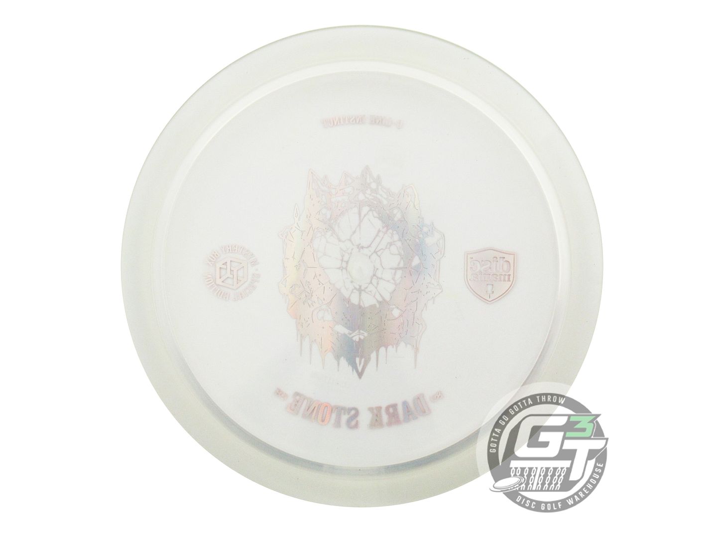 NOS DiscMania DARK STONE C-Line Instinct 173g Clear Red Foil Driver Golf Disc