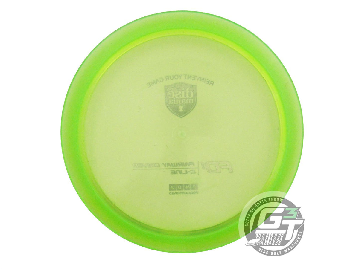 USED DiscMania C-Line FD1 172g Lime Blue Foil Fairway Driver Golf Disc