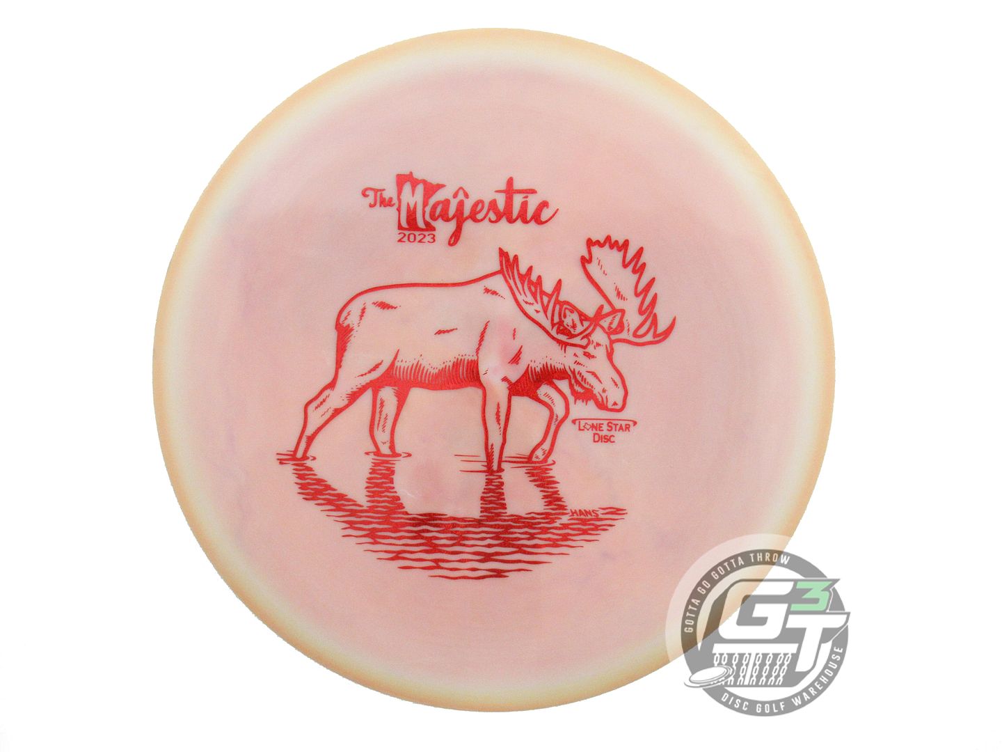 USED Lone Star [ARTIST] Alpha Texas Ranger 175g Peach-Pink Midrange Disc