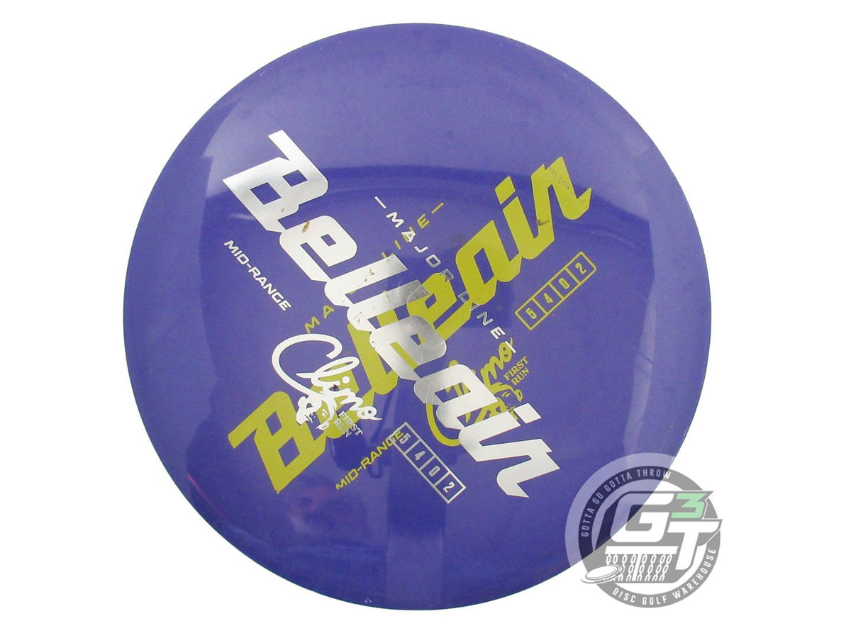 USED Climo X-OUT Major Line Belleair 173g Purple Midrange Golf Disc