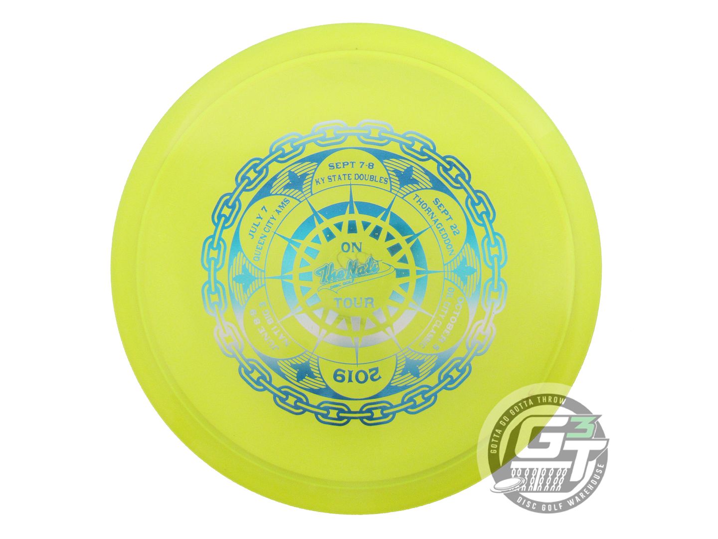 USED Innova Champion Mako3 180g Yellow Frost Foil Midrange Golf Disc