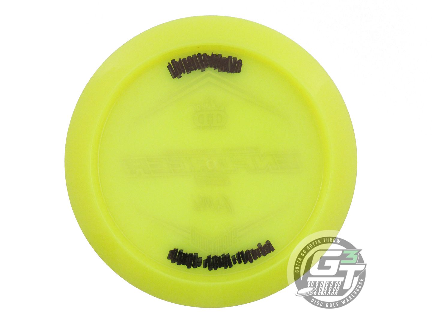 USED Dynamic Discs [WYSOCKI] Lucid Enforcer 173g Yellow Red Foil Driver Disc
