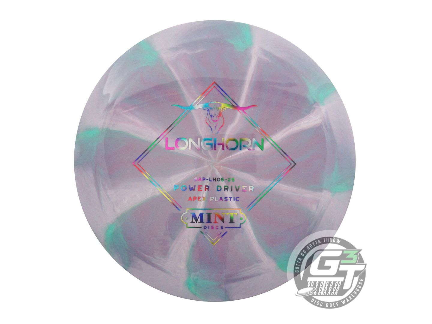 Mint Discs Swirly Apex Longhorn Distance Driver Golf Disc (Individually Listed)