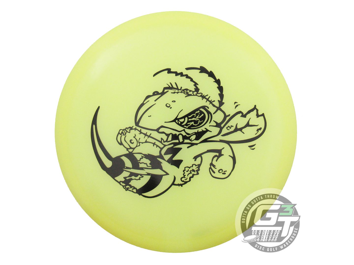NOS Discraft Big Z Zombee 177+g Yellow Black Stamp PFN Fairway Driver Golf Disc