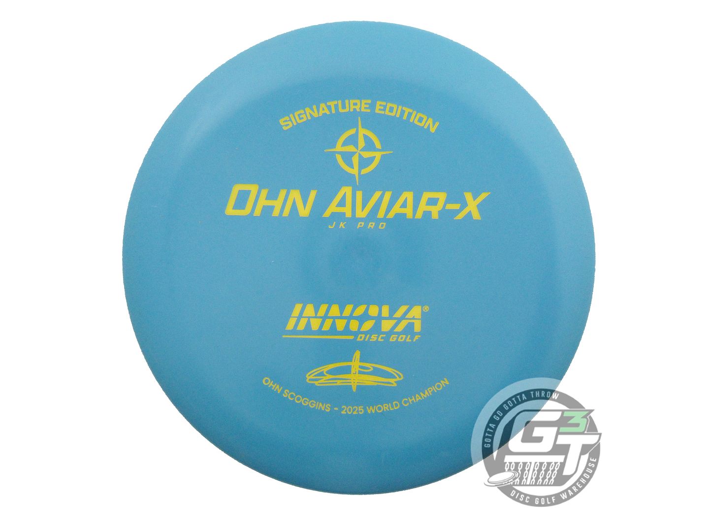 Innova Signature Edition Ohn Scoggins 2025 World Champion Pro JK Aviar-X Putter Golf Disc (Individually Listed)