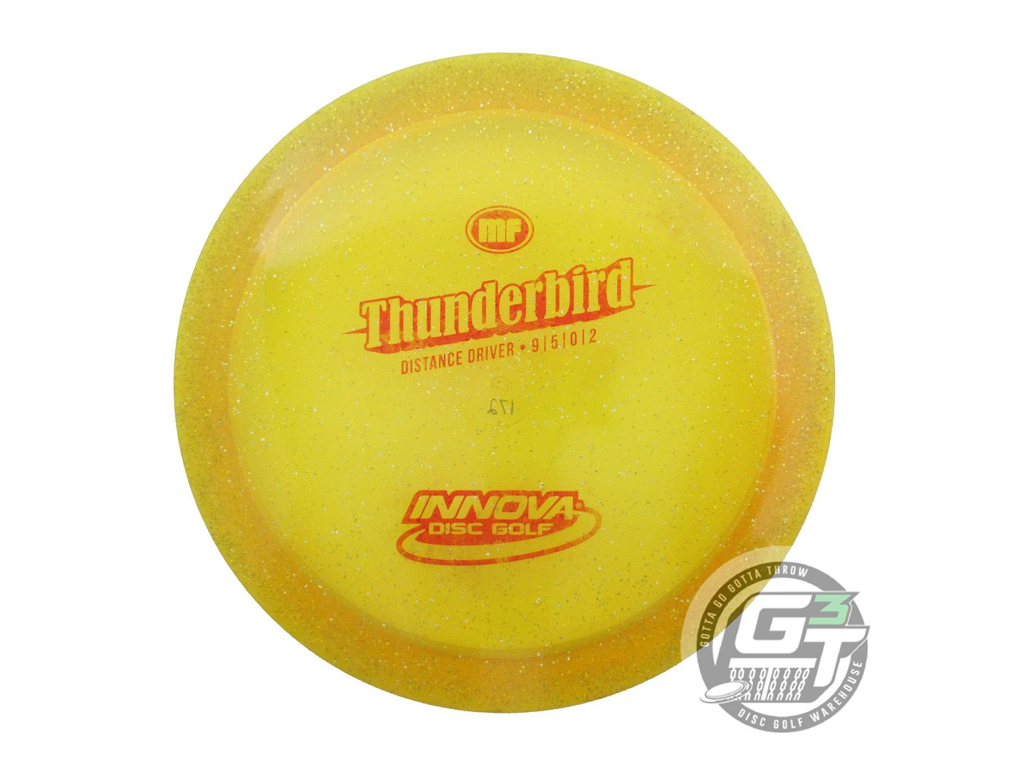 USED Innova Metal Flake Champion Thunderbird 172g Marigold Distance Driver Disc