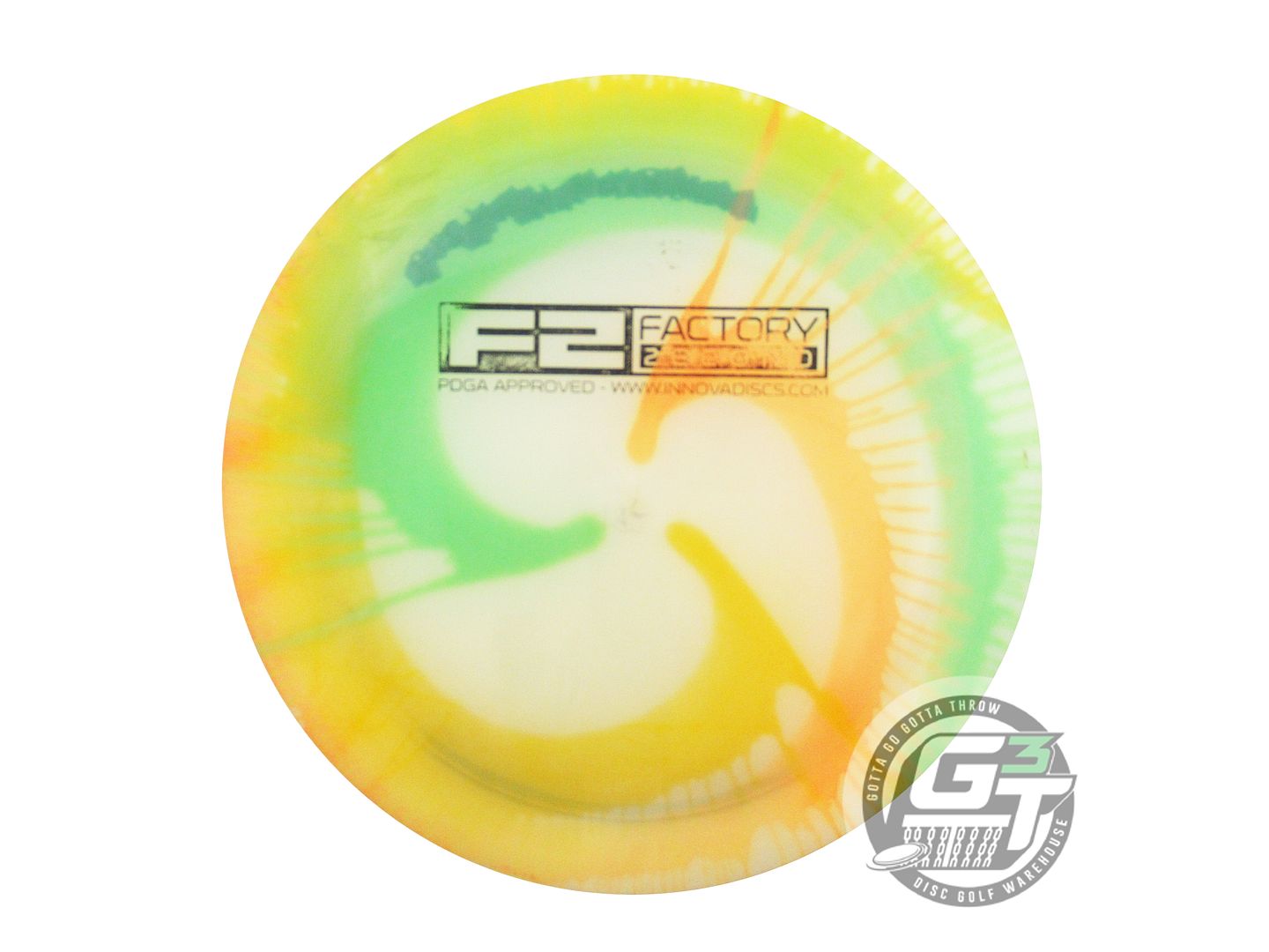 USED Innova X-OUT I-DYE Champion Shryke 172g Pinwheel Distance Driver Golf Disc
