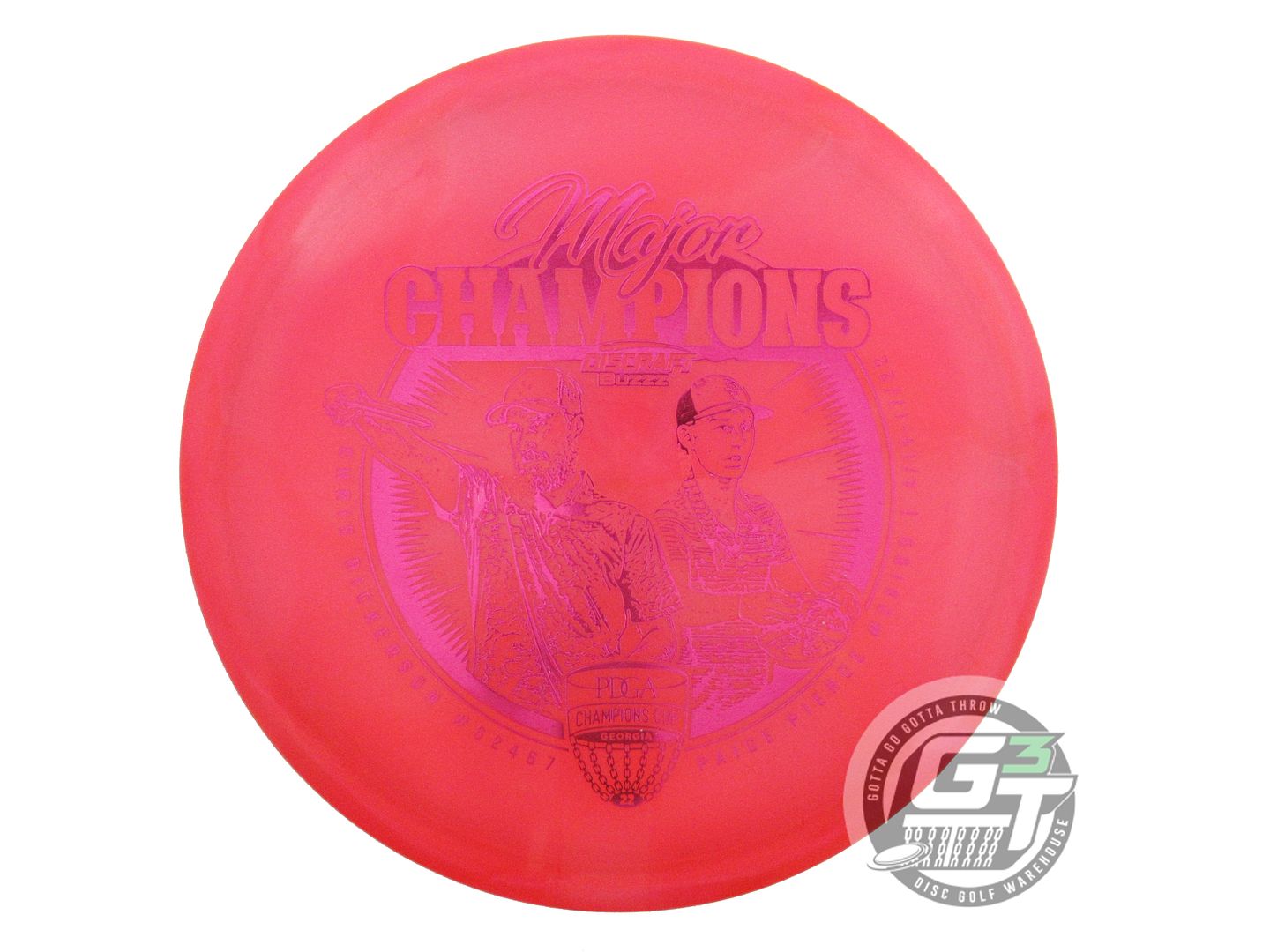 USED Discraft [PDGA] Special Blend Buzzz 178g Red-Pink Midrange Golf Disc