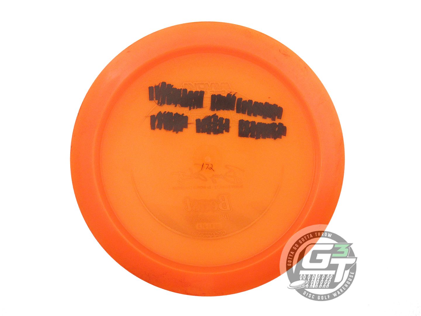 USED Innova Champion Beast 172g Orange Zebra Foil Distance Driver Golf Disc