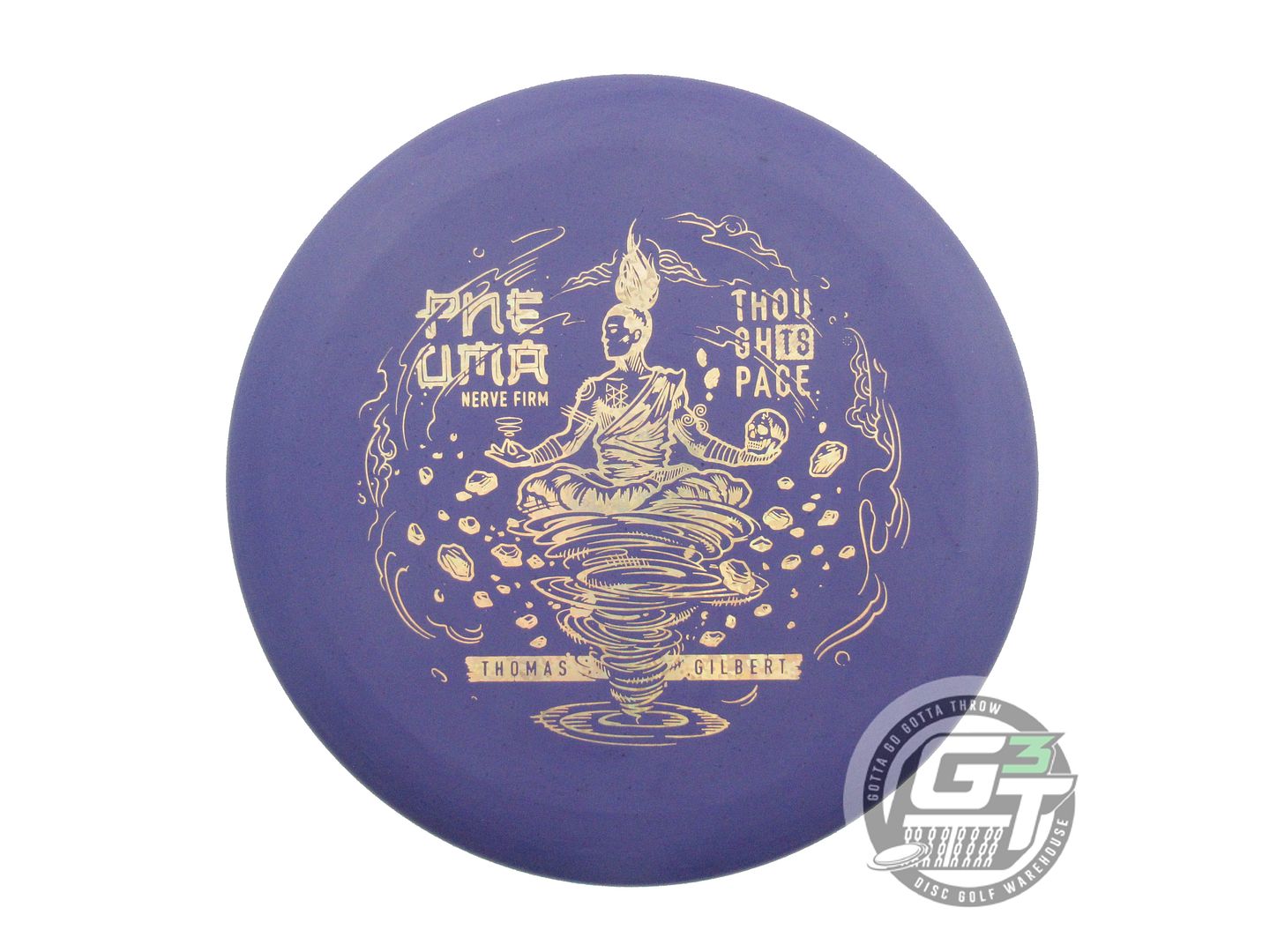 Thought Space Athletics Limited Edition 2024 Signature Series Thomas Gilbert Nerve Firm Pneuma Putter Golf Disc (Individually Listed)