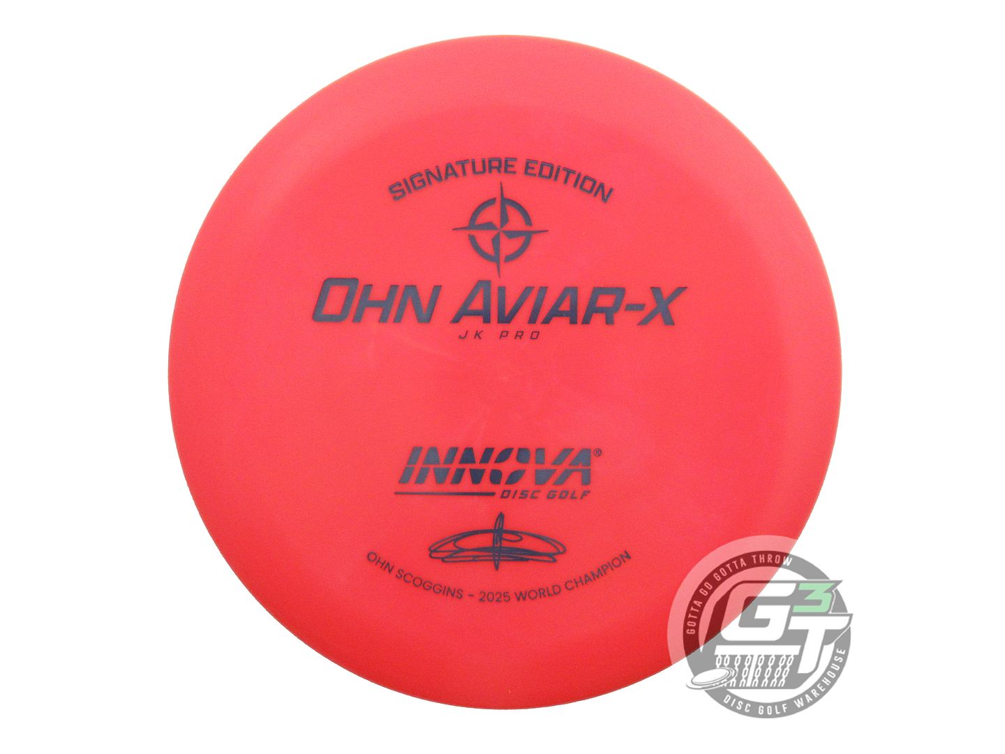 Innova Signature Edition Ohn Scoggins 2025 World Champion Pro JK Aviar-X Putter Golf Disc (Individually Listed)
