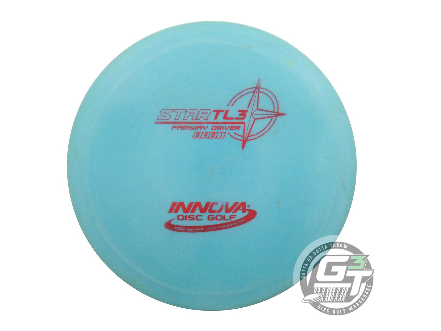 USED Innova Star TL3 160g Teal Red Glitter Foil Fairway Driver Golf Disc