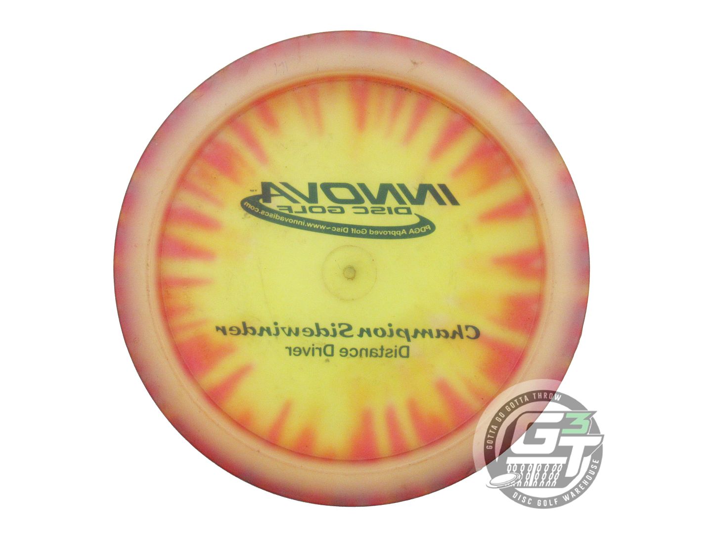 USED Innova I-DYE Champion Sidewinder 171g Pink Burst PFN Distance Driver Disc
