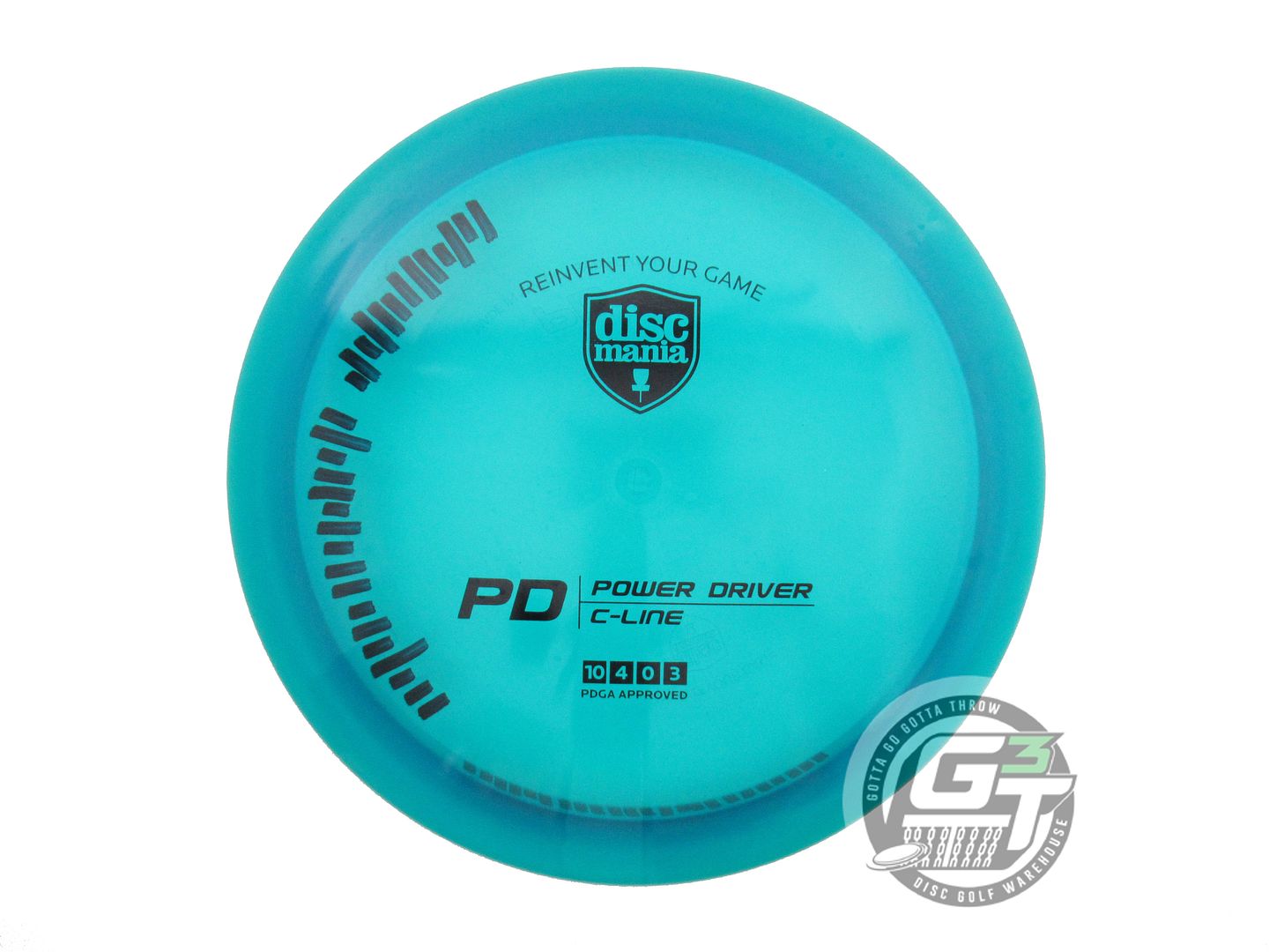 USED DiscMania C-Line PD 170g Blue Black Stamp Distance Driver Golf Disc