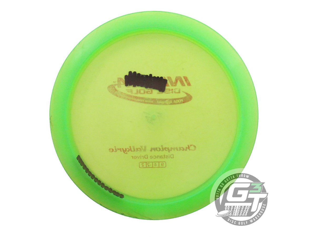 USED Innova Champion Valkyrie 168g Green Red Foil Distance Driver Golf Disc