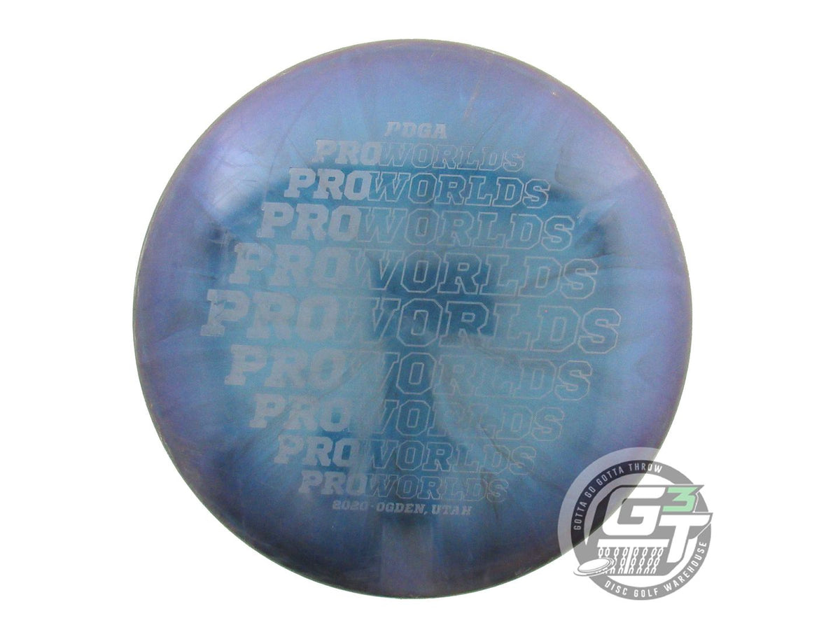 USED Dynamic Discs Lucid-X Chameleon Warrant 173g Blue-Purple Midrange Golf Disc