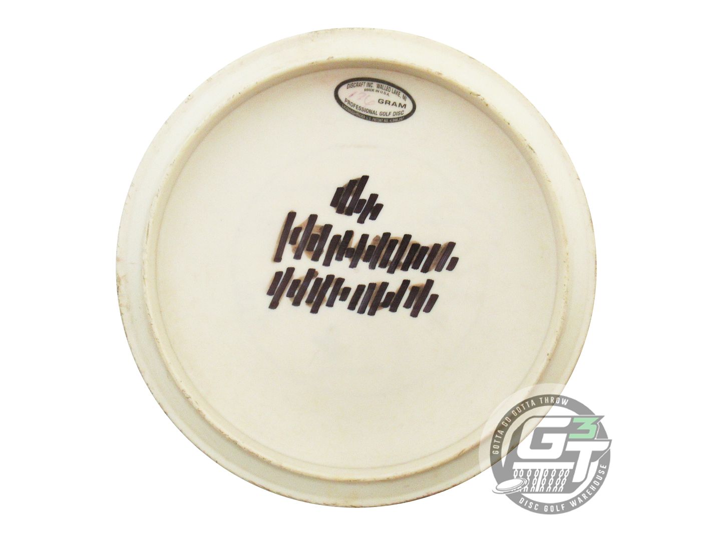 USED Discraft Elite X Cyclone 176g White Maroon Stamp OOP Fairway Driver Disc