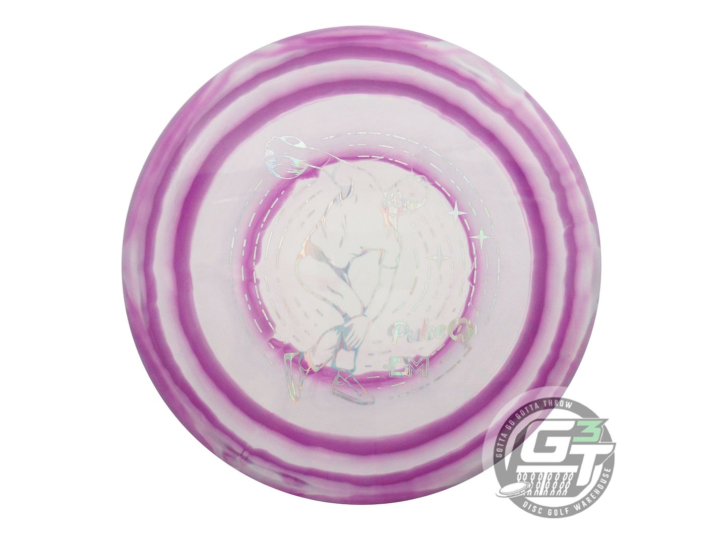 USED Clash Discs Steady Ring Cherry 177g Plum-White Midrange Golf Disc